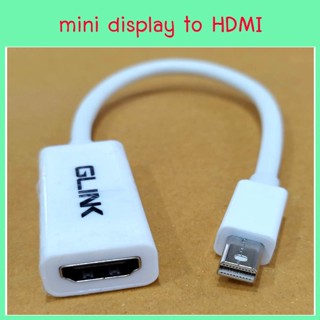 สายแปลง Mini Thunderbolt Mini Display Port To HDTV (ช่อง เอช ดี เอ็ม ไอ) สำหรับ noteBook และ Microsoft Surface