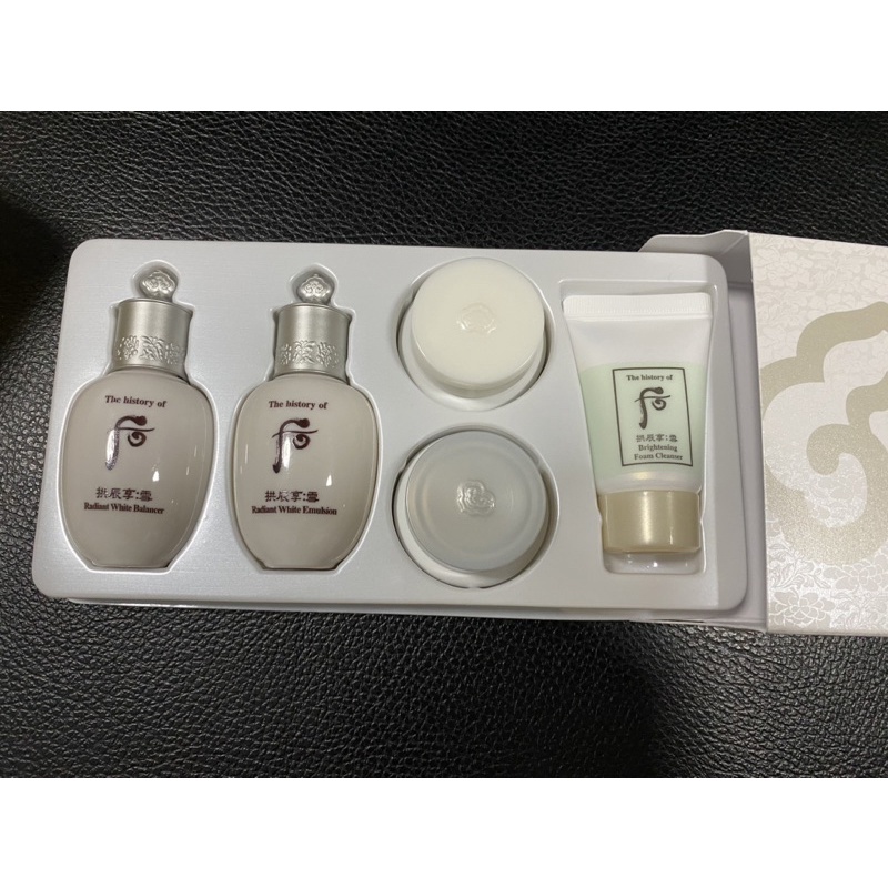the-history-of-whoo-gongjinhyang-seol-radiant-white-special-gift-set-5-items-ของแท้100-ปลอมยินดีคืนเงิน