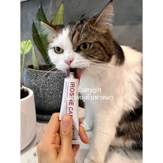 ภาพขนาดย่อของภาพหน้าปกสินค้าIrosine Cat วิตามินบำรุงเลือดสำหรับแมวแบบเจล ไอโรซีนแคท จากร้าน cattygift บน Shopee ภาพที่ 2