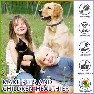 Smileshop ปลอกคอกันเห็บ  ปลอกคอ ""ป้องกันเห็บหมัด"" ให้สัตว์เลี้ยง Pet insect repellent collar