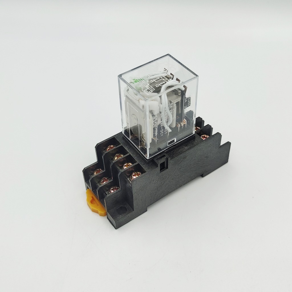 model-my-4n-pyf-14a-relay-amp-socket-รีเลย์พร้อมซ้อกเก็ต-14pin-5a-4no-4nc-volts-ac220v-ac110v-ac24v-dc24v-dc12v