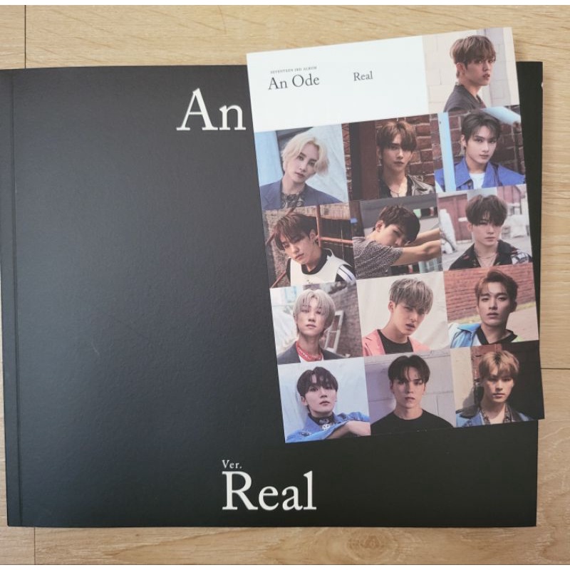seventeen an ode album ver.real อัลบั้มเปล่า | Shopee Thailand