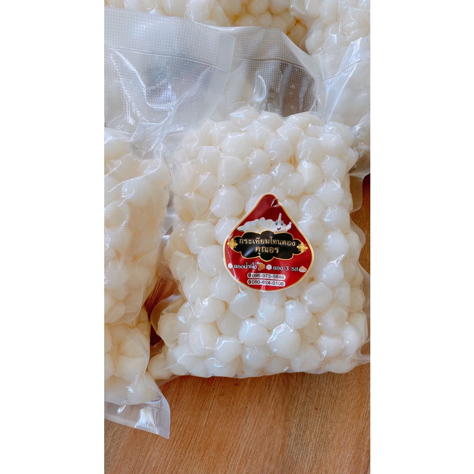 พร้อมส่ง-กระเทียมโทนดองน้ำผึ้ง-1-กิโล