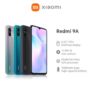 สินค้า Xiaomi Redmi 9A Ram2 Rom32 ประกันศูนย์ไทย15เดือน