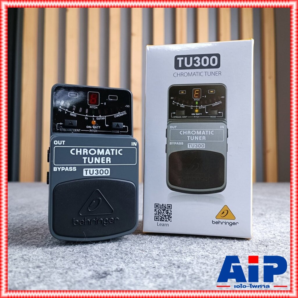 behringer-tu-300-เครื่องตั้งสาย-chromatic-tuner-เอฟเฟคจูนเนอร์-กีต้าร์-เบส-แบบโครมาติก-tu-300-tu300-เอไอ-ไพศาล