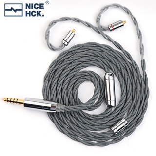 Nicehck GreyFlag Flagship 7N OCC และ 6N OFC Mixed Capacitive Reactance Module Cable 3.5 / 2.5 / 4.4mm MMCX / 2Pin สำหรับ MK3 Lofty KXXS AS16 Pro