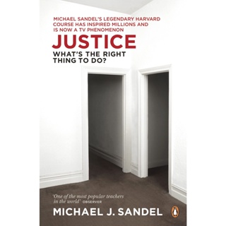 Justice : Whats the Right Thing to Do? Paperback English By (author)  Michael J. Sandel
