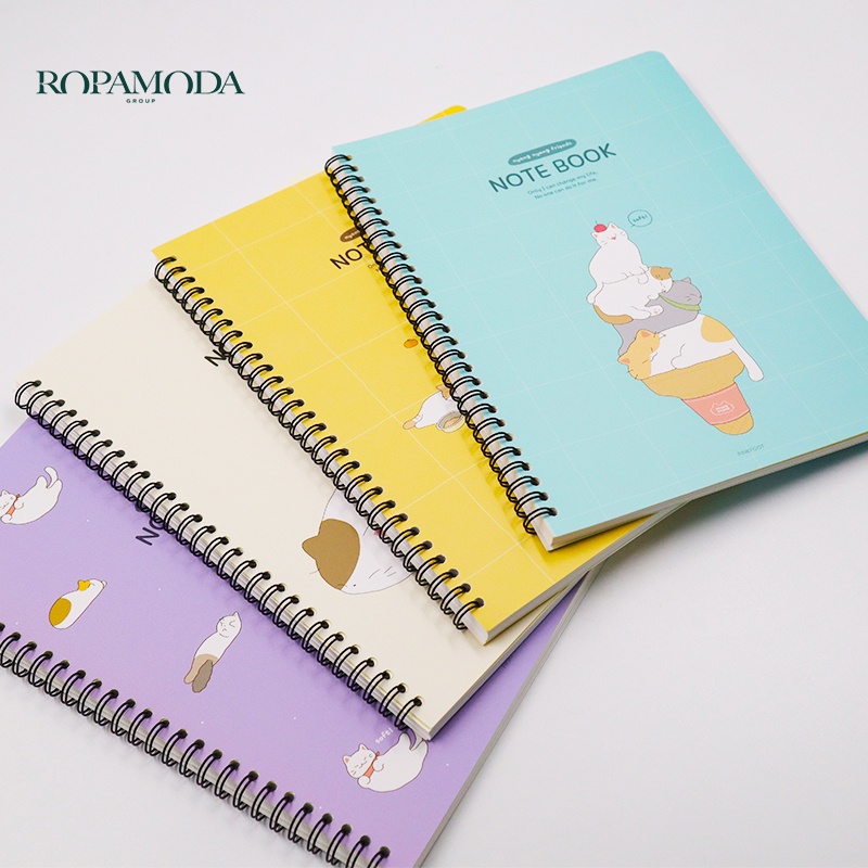 ropamoda-สมุด-meow-soft-note-made-in-korea-p07-950a