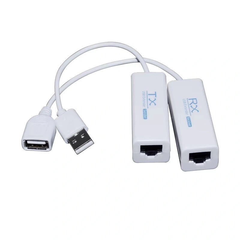 USB RJ45 EXTENDER ระยะที่ใช้ได้ 200เมตร ตัวแปลงยูเอสบีเป็นแลนด์ อุปกรณ์ ...