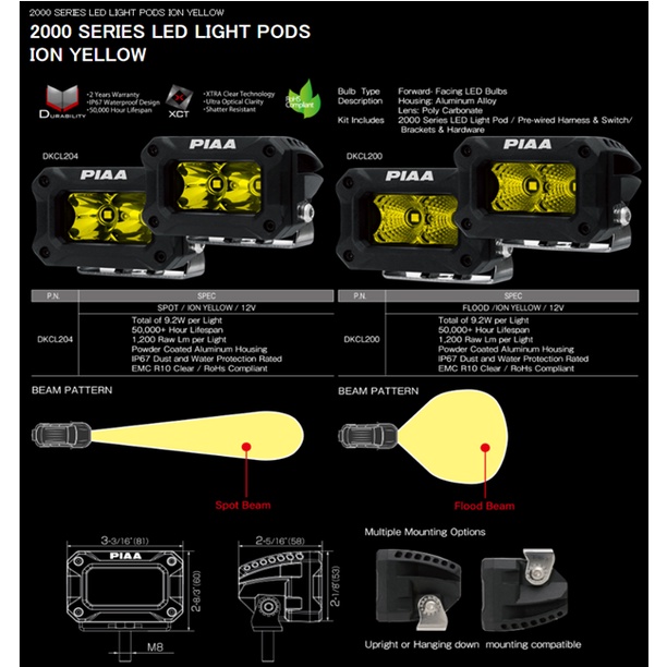 piaa-2000series-led-light-pods-ion-yellow