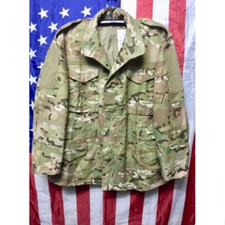 JACKET M65 ลายพราง มัลติแคม งาน US ผลิตโดย AMERICAN APPARAL , INCสภาพใหม่ 100% สวยมากๆ ไม่มีตำหนิใดๆsize MS