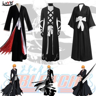 ภาพหน้าปกสินค้า[LXYH-COSER KING] Anime Bleach Kurosaki Ichigo Cosplay ชุดคอสเพลย์ ชุดคอสเพลย์การ์ตูนอะนิเมะ ชุดฮาโลวีน ร์ตี้เสื้อผ้า เครื่องแต่งกายคอสเพลย์ การ์ตู ที่เกี่ยวข้อง