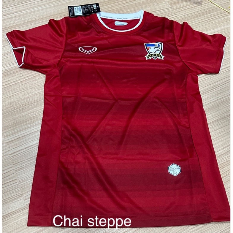 เสื้อเชียร์ฟุตบอลทีมชาติไทย2014-สีน้ำเงิน-สีแดง-ของแท้ป้ายห้อย