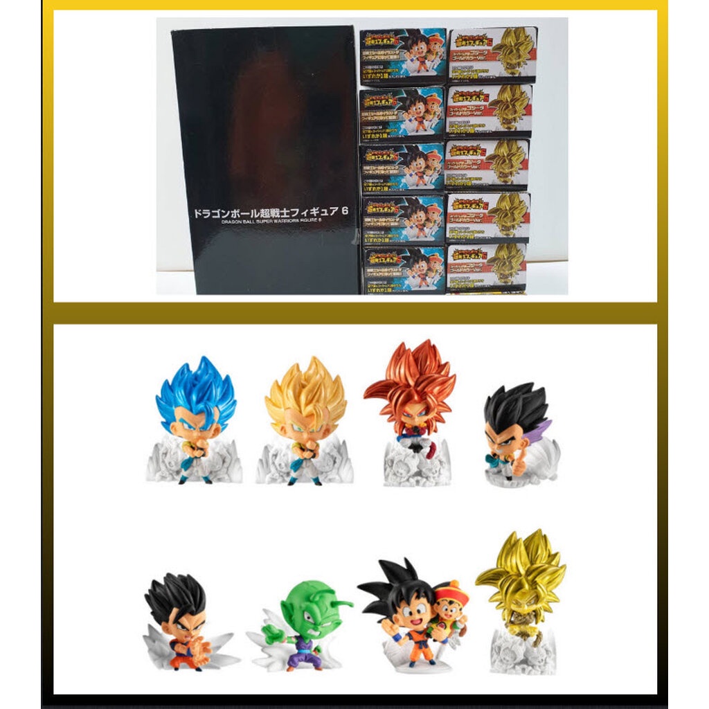 (เหลือ 1 ชิ้น) 24549660736992 (box12) Dragon Ball Super Warrior Figure ...