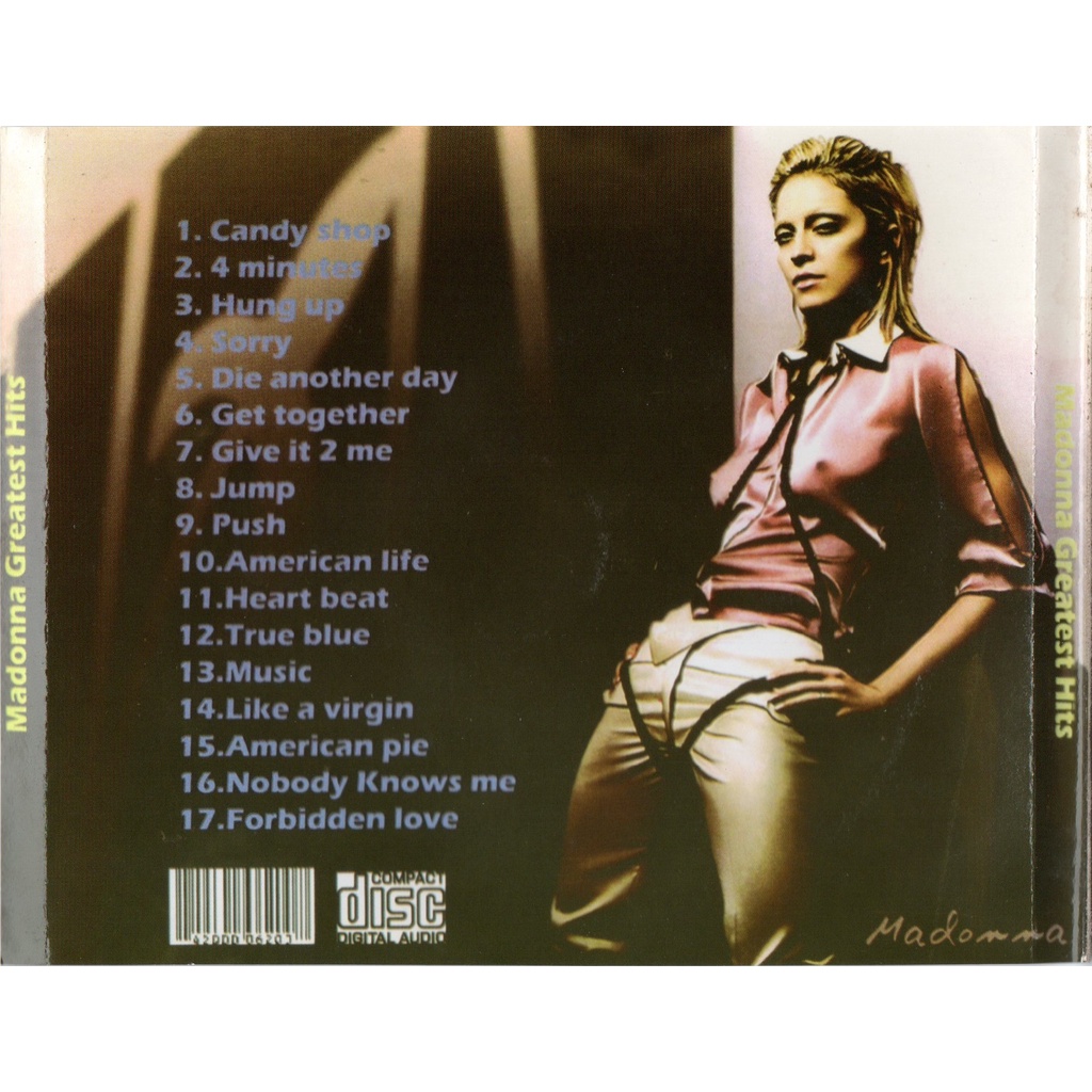 cd-audio-คุณภาพสูง-เพลงสากล-madonna-greatest-hits-ทำจากไฟล์-flac-คุณภาพ-100