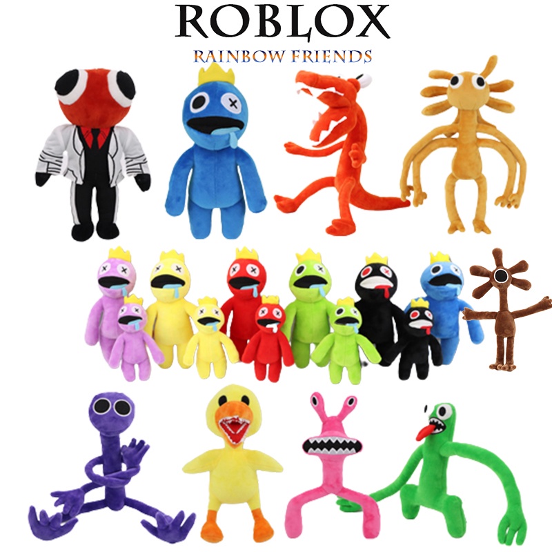 New Game Roblox Rainbow Friends Villain Plush Toy Long Hand