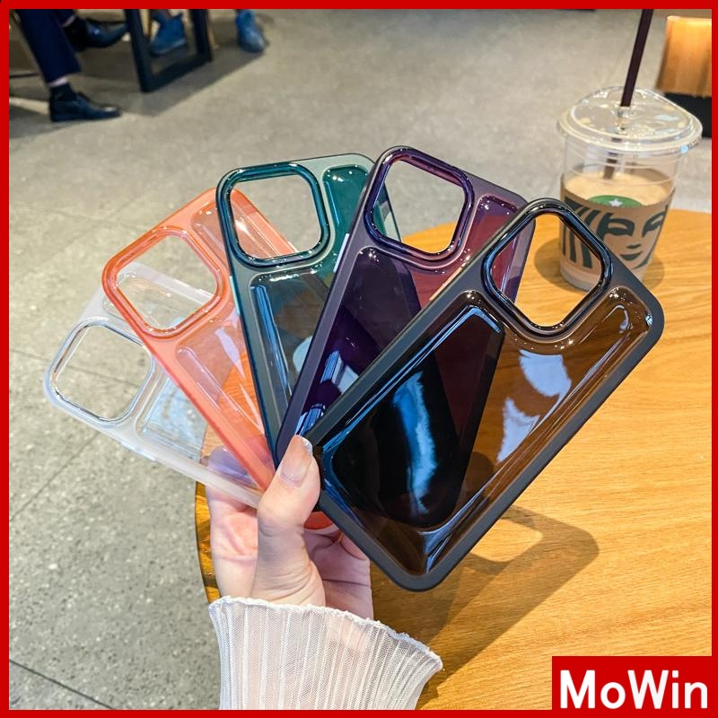 ภาพสินค้าMowin - เข้ากันได้สำหรับ เคสไอโฟน เคสไอโฟน11 เคสโทรศัพท์ iphone 14 pro max 14 Plus สำหรับ iPhone 14 Pro Max เคส iPhone TPU เคสนิ่ม เคสใสเรืองแสงปุ่มถุงลมนิรภัยกันกระแทกกล้องป้องกันเข้ากันได้กับสำหรับ iPhone 13 Pro Max 12 Pro Max 11 xr 7Plus 8Plus จากร้าน mowin.th บน Shopee ภาพที่ 5