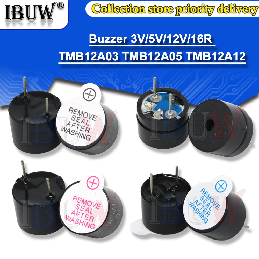 บัซเซอร์แม่เหล็ก 12095 12085 9042 3v 5v 12v 12*9.5 มม. 16R 12*8.5 มม. 5 ...