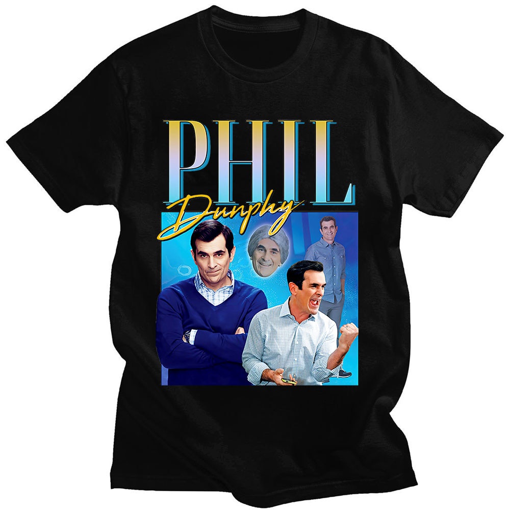 เสื้อยืดผู้ชาย-เสื้อยืดแขนสั้น-ผ้าฝ้าย-พิมพ์ลายกราฟฟิค-phil-dunphy-tv-show-send-friend-สไตล์ฮาราจูกุ-สําหรับผู้ชาย-s-5xl