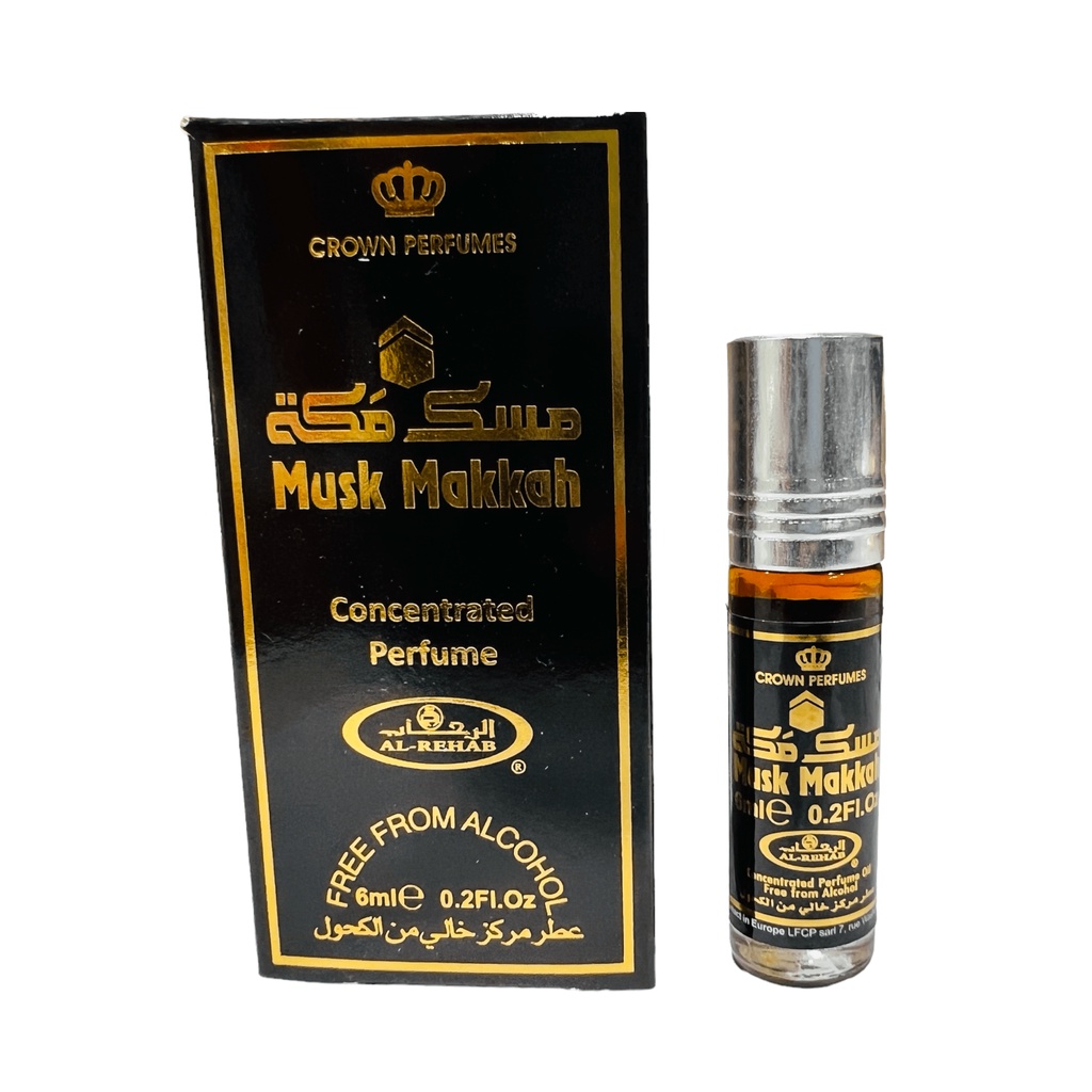 น้ำหอม-perfume-oil-musk-makkah-al-rehab-6-ml-น้ำหอมอาหรับเเท้100-น้ำหอมอัลรีฮับ