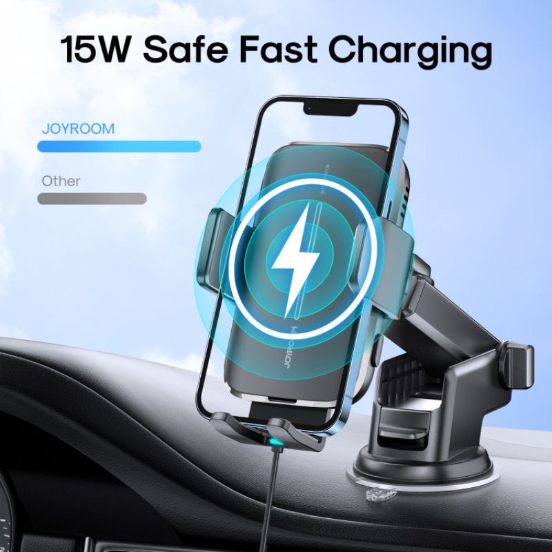 joyroom-jr-zs245-car-holder-wireless-charge-15w-ที่ยึดโทรศัพท์สำหรับรถยนต์-ที่จับโทรศัพท์-ที่วางมือถือชาร์จไร้สาย