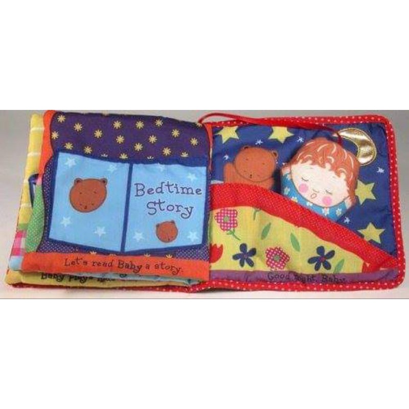 หนังสือผ้า-babys-day-cloth-book-by-karen-katz