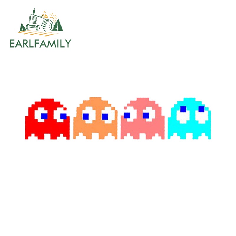 earlfamily-สติกเกอร์-ลายการ์ตูนกราฟฟิค-foran-little-ghost-กันรอยขีดข่วน-ขนาด-13-ซม-x-3-1-ซม-สําหรับติดตกแต่งรถยนต์-แล็ปท็อป