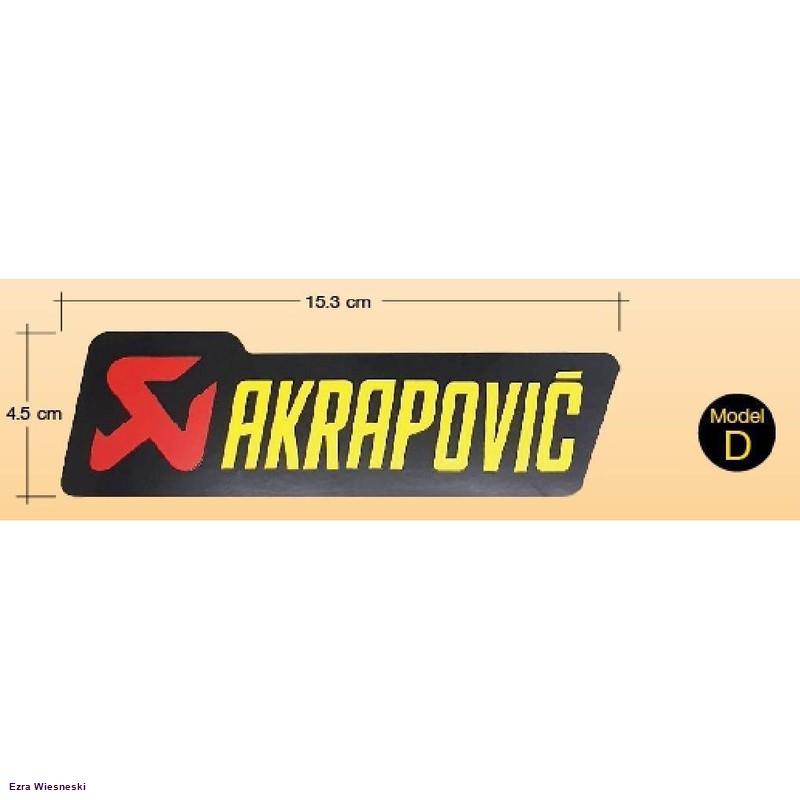 akrapovic-สติกเกอรติดท่อ-กันความร้อนจัดส่งจากกรุงเทพ