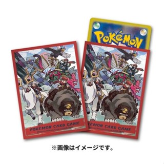 [พร้อมส่ง] [Pokemon Center Japan] Sleeves (Japan) ซองใส่การ์ด HISUI DAYS Protagonist ของแท้