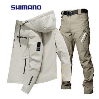 Shimano เสื้อแจ็กเก็ต มีฮู้ด ระบายอากาศ กันลม สไตล์เกาหลี เหมาะกับฤดูใบไม้ร่วง สําหรับผู้ชาย ใส่ตกปลากลางแจ้ง