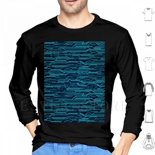 Circuits Hoodies Long Sleeve Pcb Printed Circuit Board Vector Pc Computer Motherboard Chip Circuits Electronics