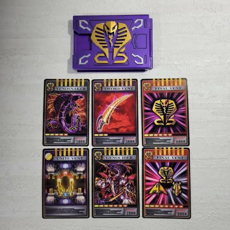CSM Ryuki Deck CSM Kamen Rider ตลับใส่การ์ด CSM (พญางู) Ohja การ์ด8ใบ ...