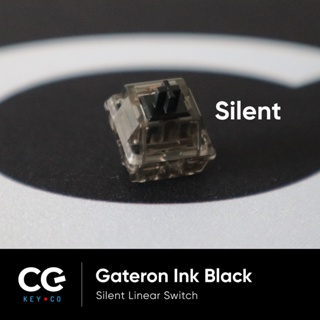 Gateron Ink Black v2 Silent Linear Switch สวิตช์คีย์บอร์ด จังหวะเดียว สวิช คีบอร์ด
