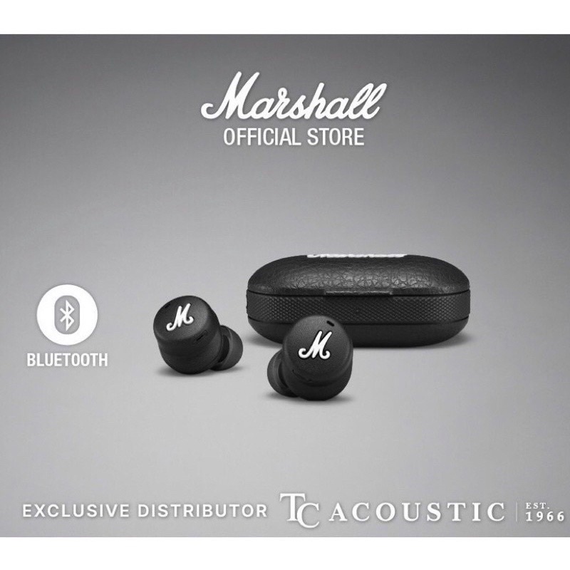 พร้อมส่งในไทยmarshall-หูฟังบลูทูธ-marshall-mode-iiไม่ต้องพรีออเดอร์