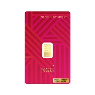 ภาพขนาดย่อของภาพหน้าปกสินค้าNGG ทองคำแท่ง 96.5% น้ำหนัก 1 กรัม NGG Precious มีใบรับประกัน ทอง แผ่นทอง ทองคำแท้ ทองแท่ง จากร้าน ngg_gold บน Shopee