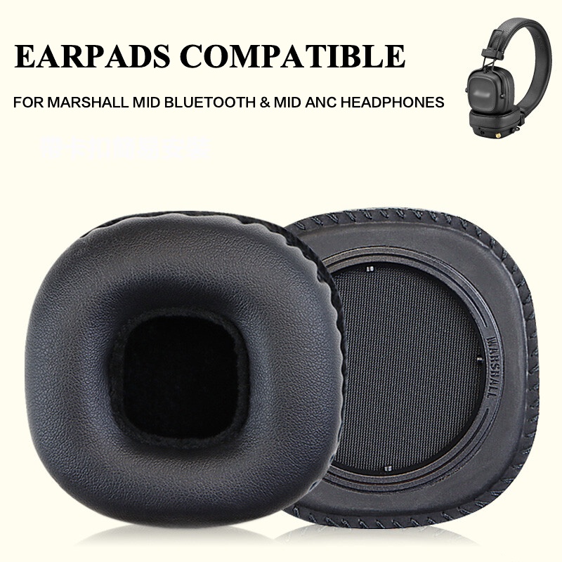 แผ่นครอบหูฟังบลูทูธ-แบบเปลี่ยน-สําหรับ-marshall-mid-bluetooth-amp-mid-anc