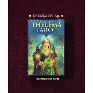 Thelema Tarot Mini ไพ่ยิปซีแท้ขนาดมินิไพ่ยิปซี ไพ่ทาโร่ต์ ไพ่ออราเคิล Tarot Oracle Cards