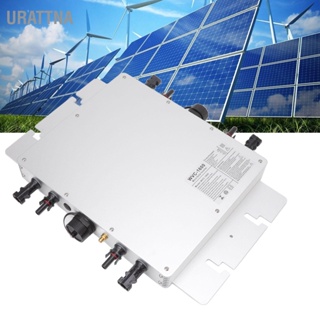 URATTNA 1600W Solar Grid Tie Micro Inverter 120V 230V IP65 Waterproof Aluminum Alloy for Outdoor Roof