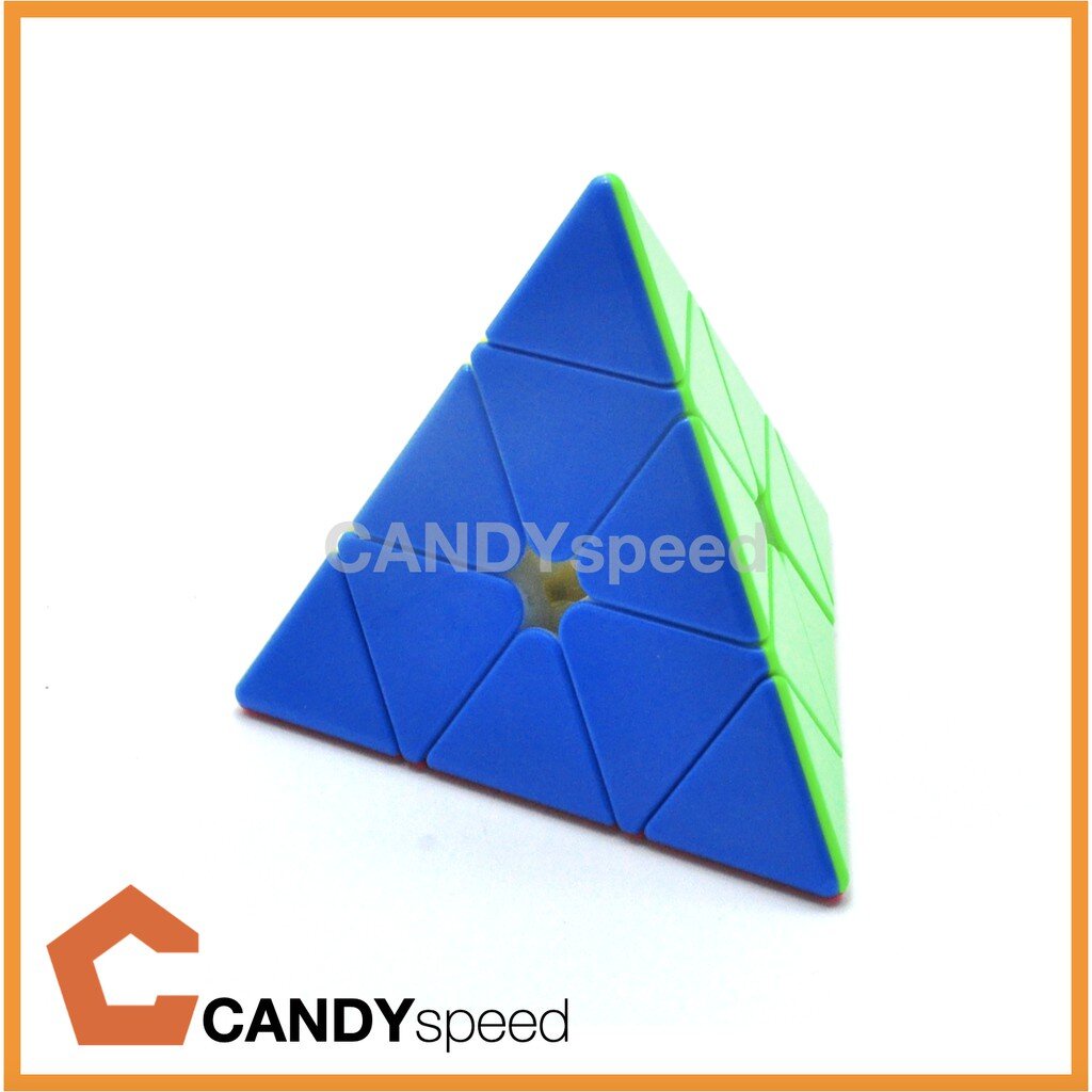 รูบิค-gan-monster-go-pyraminx-stickerless-rubik-สามเหลี่ยม-by-candyspeed