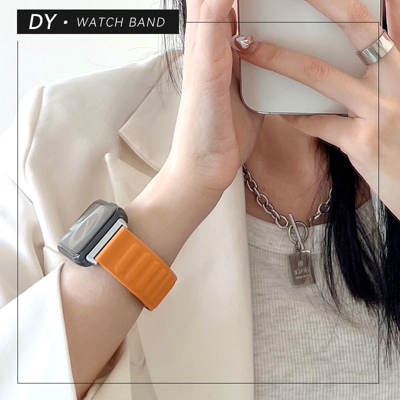 ภาพหน้าปกสินค้าสายนาฬิกาข้อมือซิลิกาเจล แม่เหล็ก สําหรับ Huawei Watch Fit 2 สไตล์เดียวกัน สําหรับเด็กผู้ชาย และเด็กผู้หญิง ทันสมัยและหลากหลาย