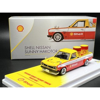 INNO64 x Tiny x Shell NISSAN SUNNY HAKOTORA Pick-Up "SHELL"