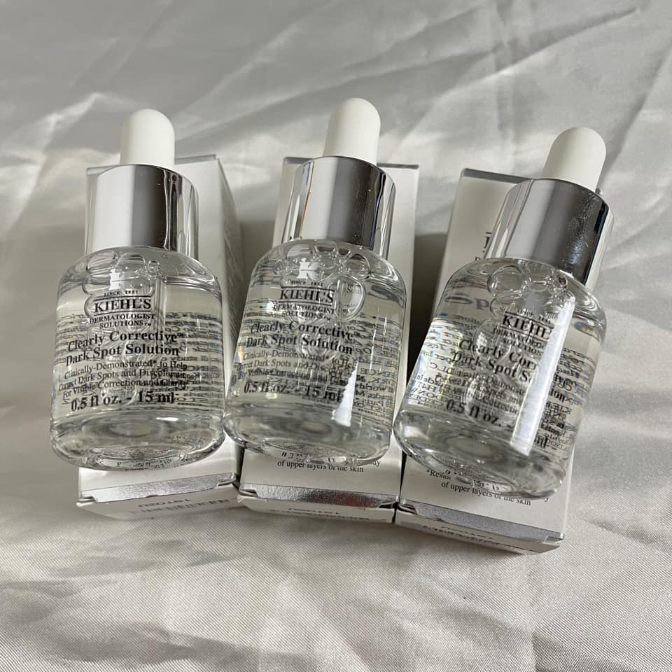 sep02-ส่งฟรี-kiehls-clearly-corrective-dark-spot-solution-15ml-เซรั่มปรับสีผิวให้สม่ำเสมอ-ลดเลือนจุดด่างดำ