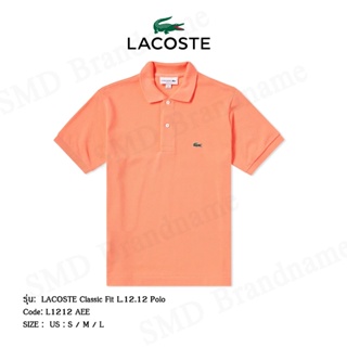 สินค้า Lacoste เสื้อโปโลชาย รุ่น LACOSTE Classic Fit L.12.12 Polo Code: L1212 AEE