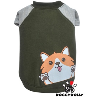 Pet cloths -Doggydolly winter collection เสื้อผ้าแฟชั่น เสื้อผ้าสัตว์เลี้ยง เสื้อผ้าหมาแมว เสื้อหนาว T-shirt  W502