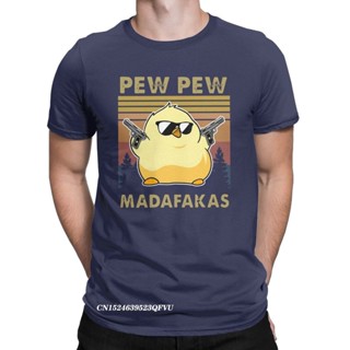 เสื้อแฟชั่นผญ2022 อื่นๆ เสื้อเชิ้ต Mannen Tee Eend Meme Kerkbank Kerkbank Madafakas วินเทจ Verbazingwekkende Katoen Tees