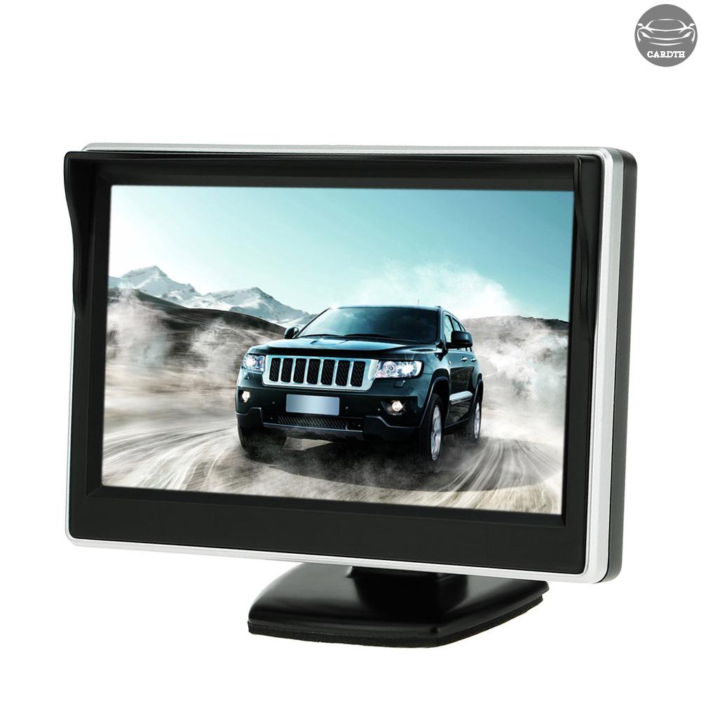 cart-หน้าจอมอนิเตอร์-lcd-tft-5-นิ้ว-ระบบมองหลังรถยนต์-และกล้องจอดรถ-hd