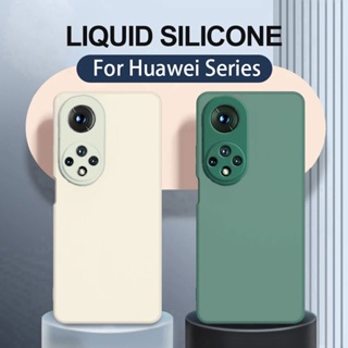 เคสโทรศัพท์ซิลิโคนขอบตรงแบบนุ่ม เคส Huawei Nova 11i 11 Pro 10 Y61 TPU สำหรับ กันกล้อง