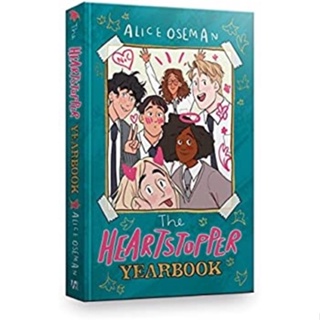 [หนังสือภาษาอังกฤษ-พร้อมส่ง] The Heartstopper Yearbook Alice Oseman nick & charlie หยุดหัวใจไว้ที่นาย english book