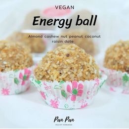 Vegan Energy ball (เจ)ลูกละ30กรัม