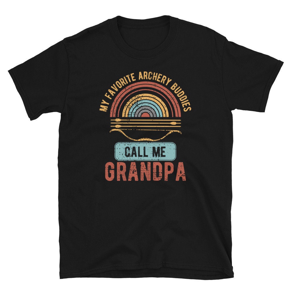 เสื้อผ้าผชเสื้อยืด-พิมพ์ลาย-my-favorite-archery-buddies-call-me-grandpa-สําหรับผู้ชายs-5xl